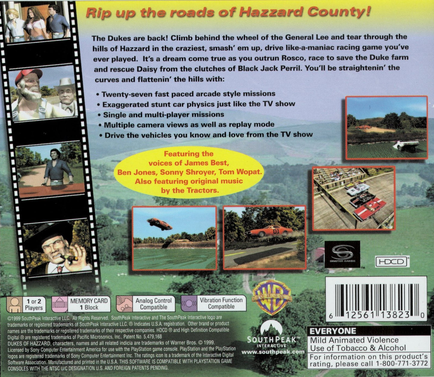 The Dukes of Hazzard: Racing for Home (PlayStation 1)