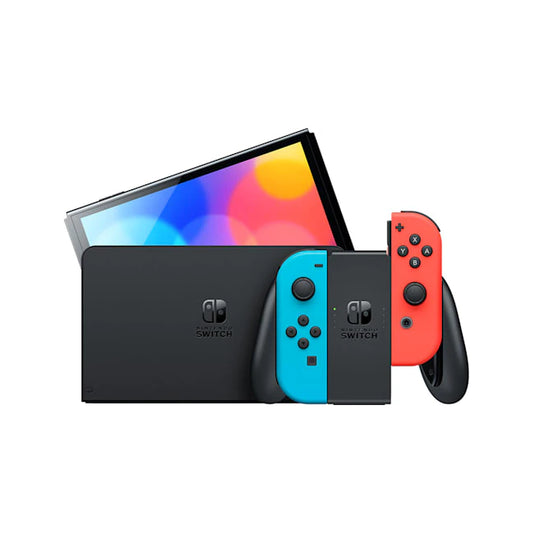 Nintendo Switch OLED - Neon Blue/Neon Red