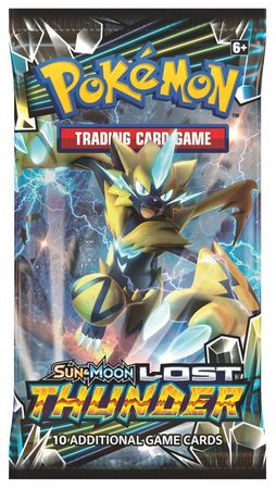 Pokemon: Sun & Moon 8 - Lost Thunder Loose Booster