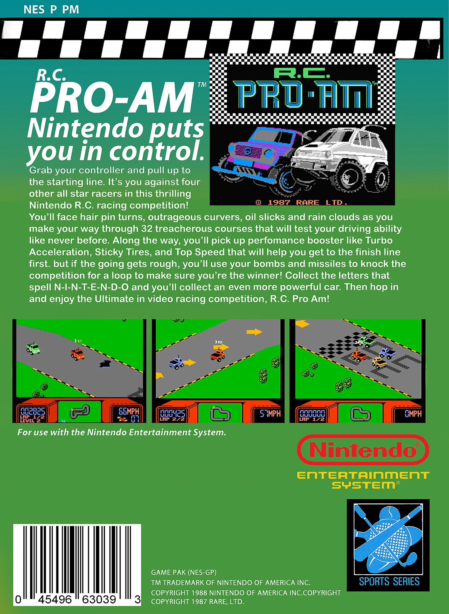 R.C. Pro-AM (Nintendo NES)