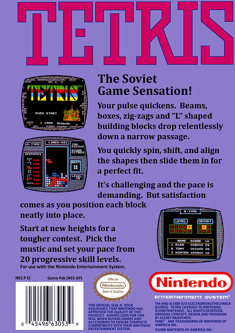 Tetris (Nintendo NES)