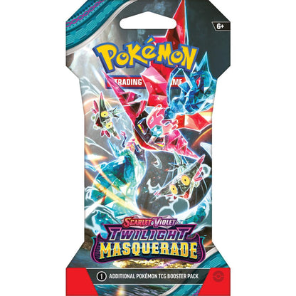 Pokémon Scarlet & Violet: Twilight Masquerade Sleeved Booster (Styles May Vary)