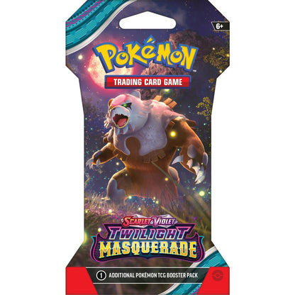 Pokémon Scarlet & Violet: Twilight Masquerade Sleeved Booster (Styles May Vary)