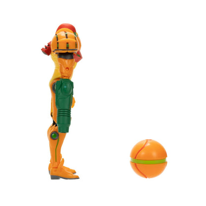 Metroid Samus Aran 4 inch Action Figure with Morph Ball