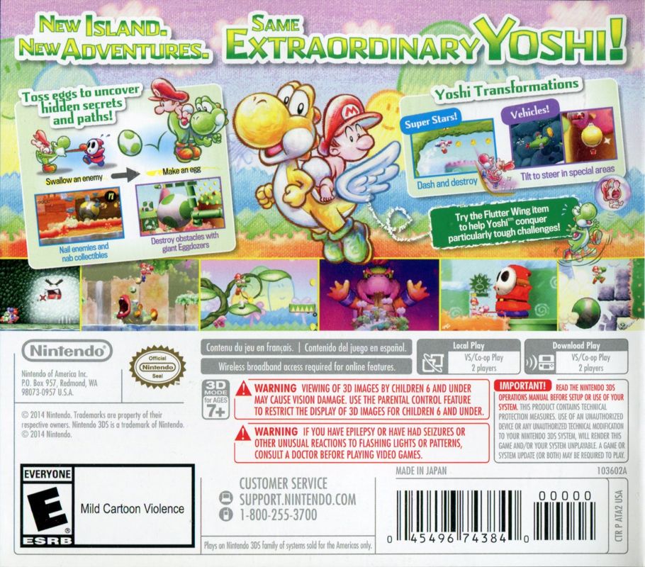 Yoshi's New Island (Nintendo 3DS)