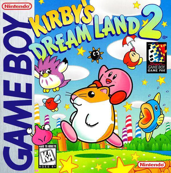 Kirby's Dream Land 2 (Nintendo Game Boy)