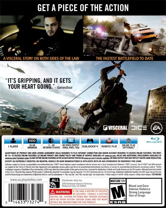 Battlefield Hardline (PS4)