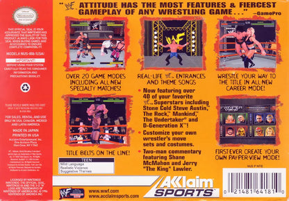 WWF Attitude (Nintendo 64)