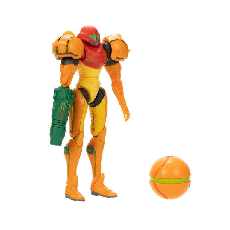 Metroid Samus Aran 4 inch Action Figure with Morph Ball