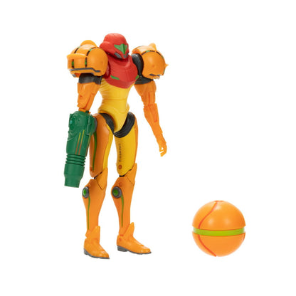 Metroid Samus Aran 4 inch Action Figure with Morph Ball