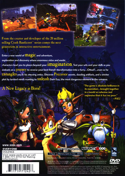 Jak & Daxter: The Precursor Legacy (PlayStation 2)