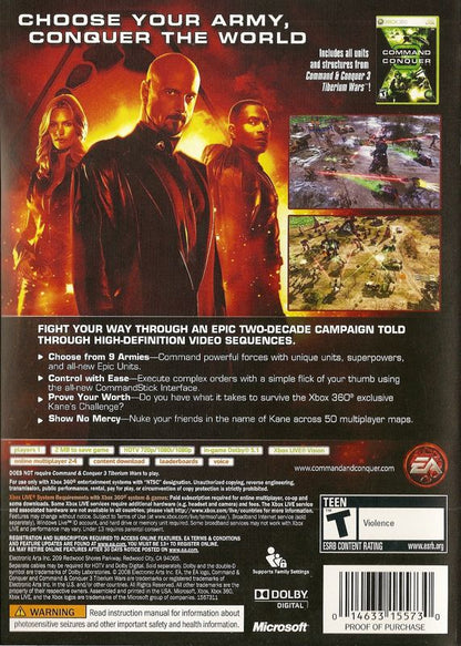 Command & Conquer 3: Kane's Wrath (Xbox 360)