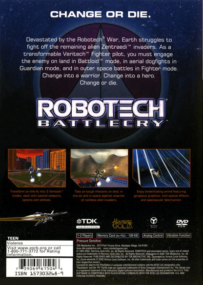 Robotech: Battlecry (PlayStation 2)