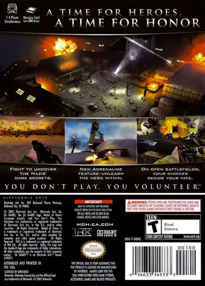 Medal of Honor: European Assault (Nintendo GameCube)