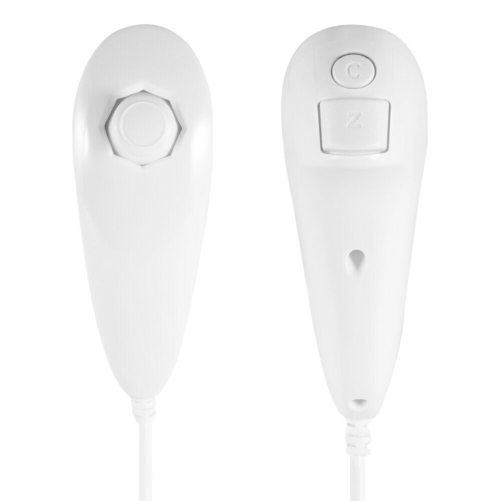 Wired Nunchuk Controller - White for Wii / Wii U