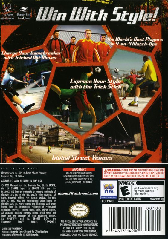 FIFA Street (Nintendo GameCube)