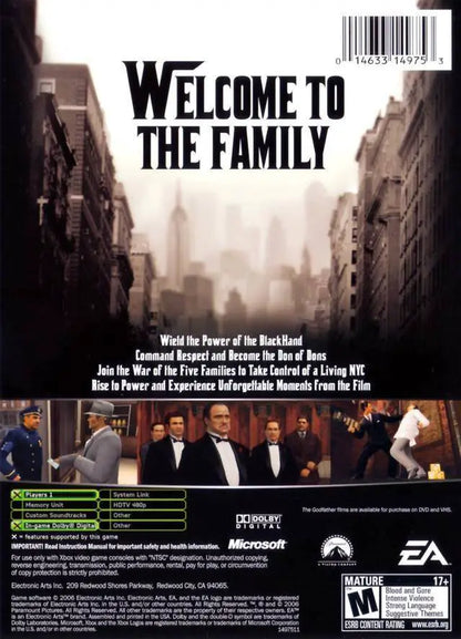 The Godfather: The Game (Xbox)