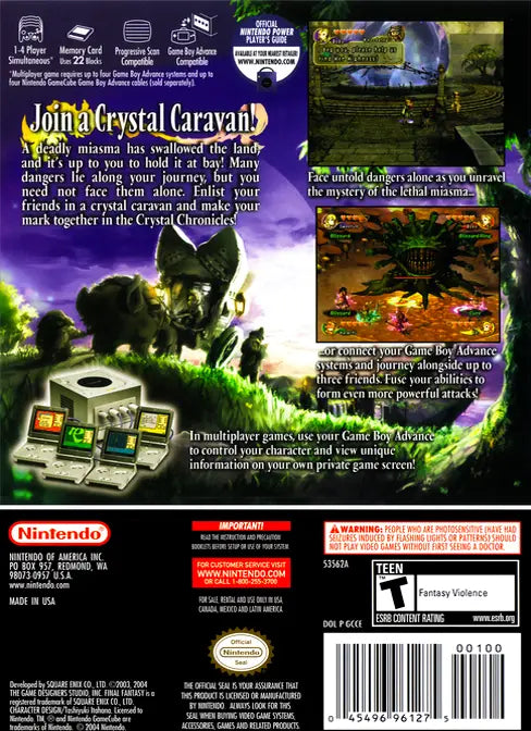 Final Fantasy: Crystal Chronicles (Nintendo GameCube)