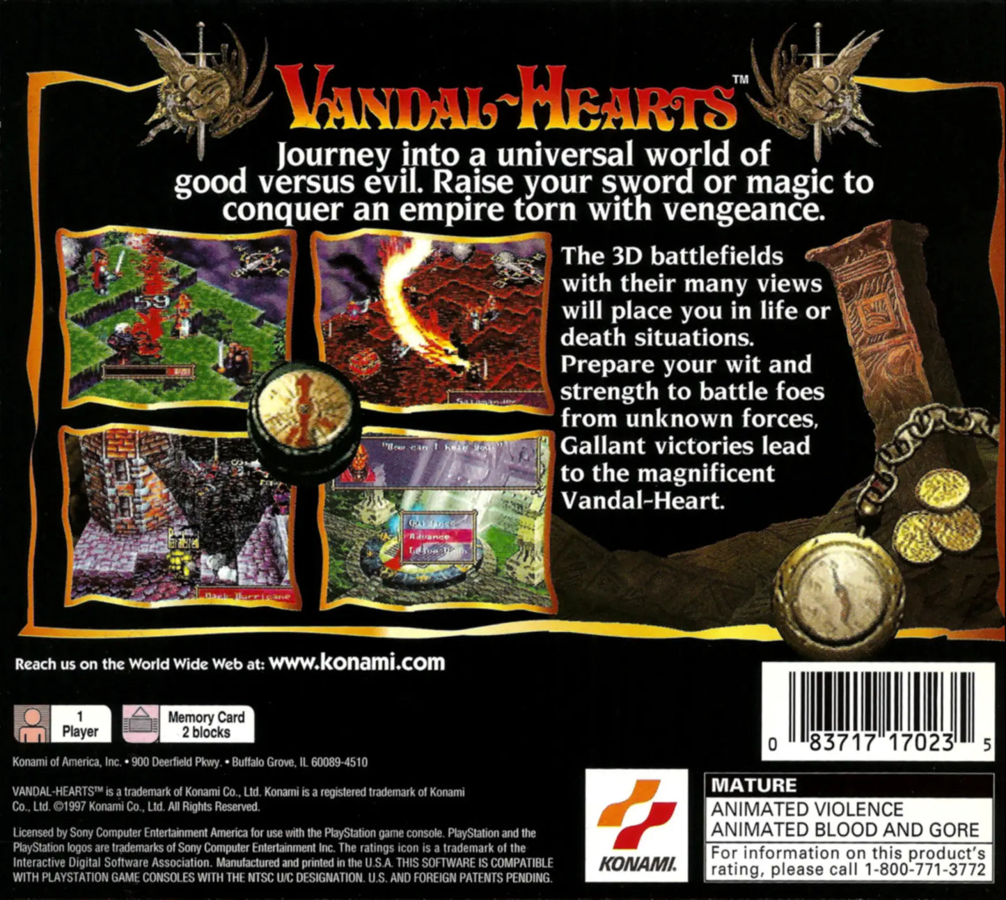 Vandal Hearts (PlayStation 1)