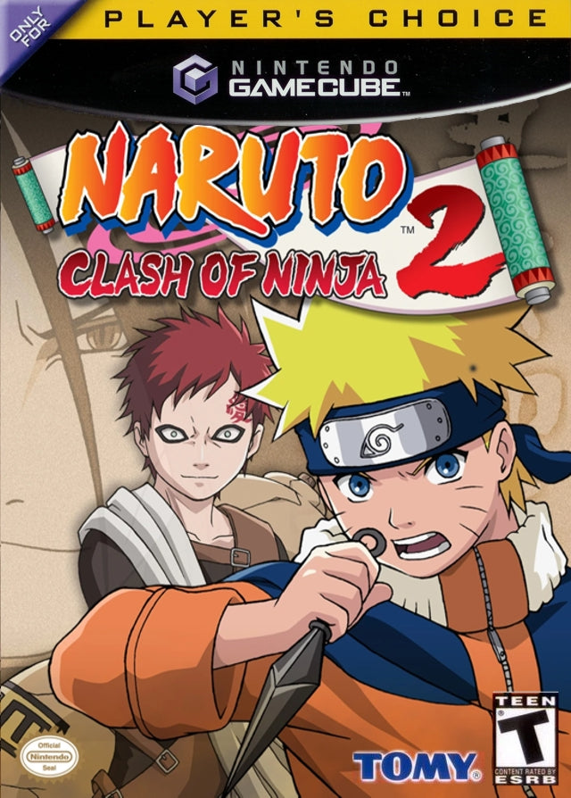 Naruto: Clash of Ninja 2 [Player's Choice] (Nintendo GameCube)