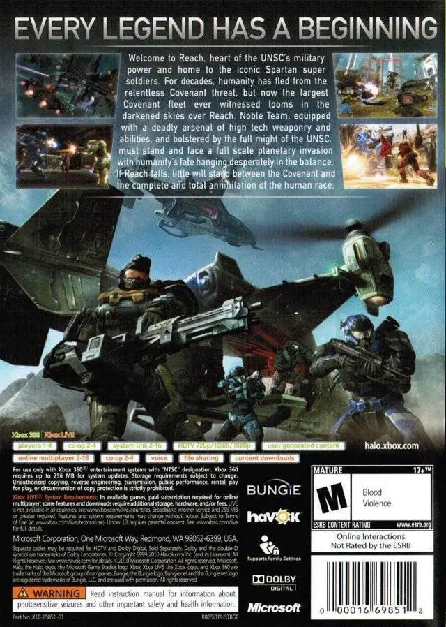 Halo: Reach (Xbox 360)