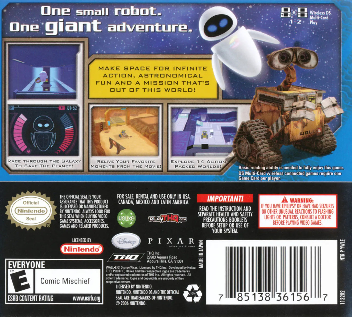 Disney•Pixar Wall-E (Nintendo DS)