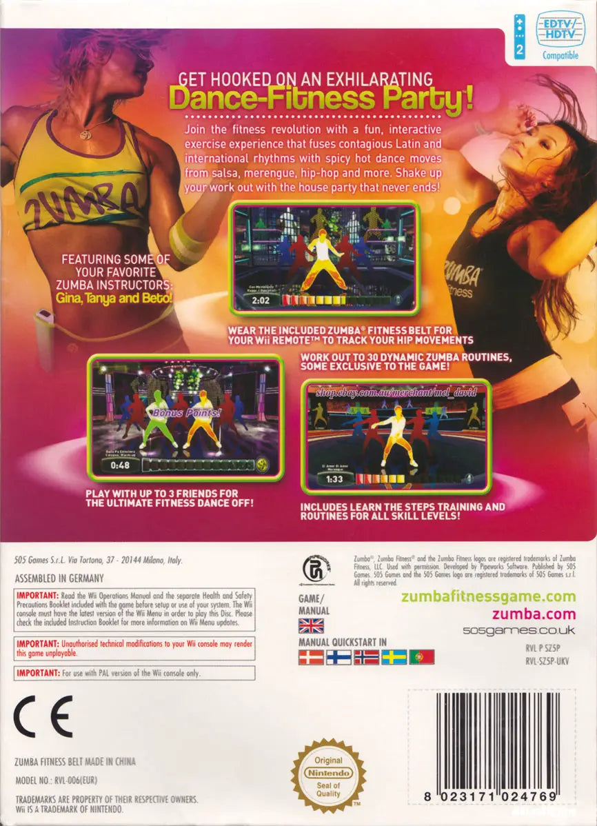 Zumba Fitness (Nintendo Wii)