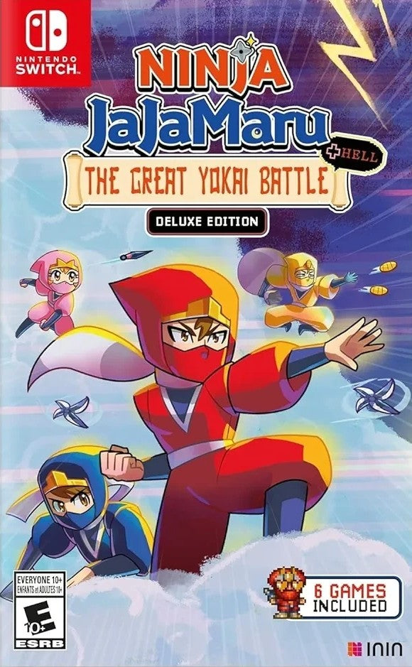 Ninja Jajamaru: The Great Yokai Battle + Hell Deluxe Edition (Nintendo Switch)