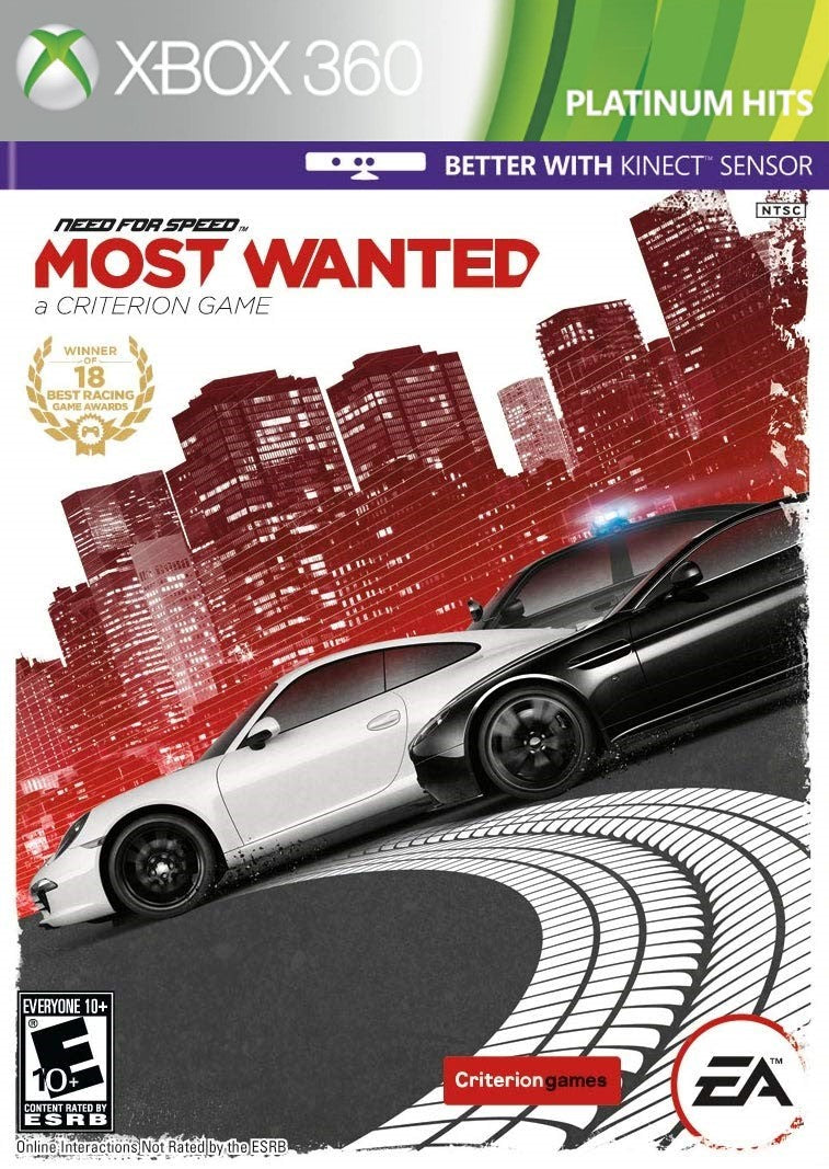 Need for Speed: Most Wanted (2012) [Platinum Hits] (Xbox 360)