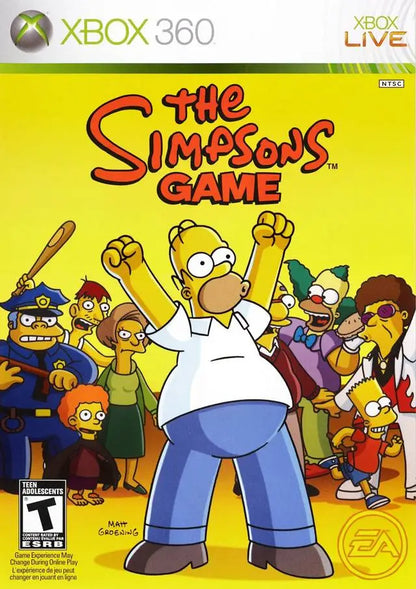 The Simpsons Game [Wal-Mart Exclusive Poster] (Xbox 360)