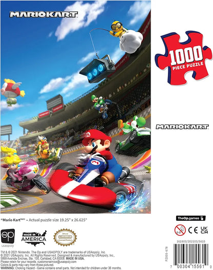 Mario Kart - 1,000 Piece Jigsaw Puzzle