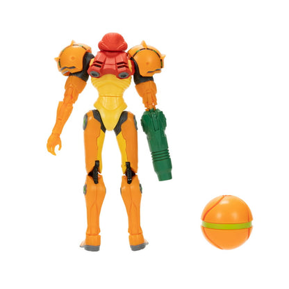 Metroid Samus Aran 4 inch Action Figure with Morph Ball