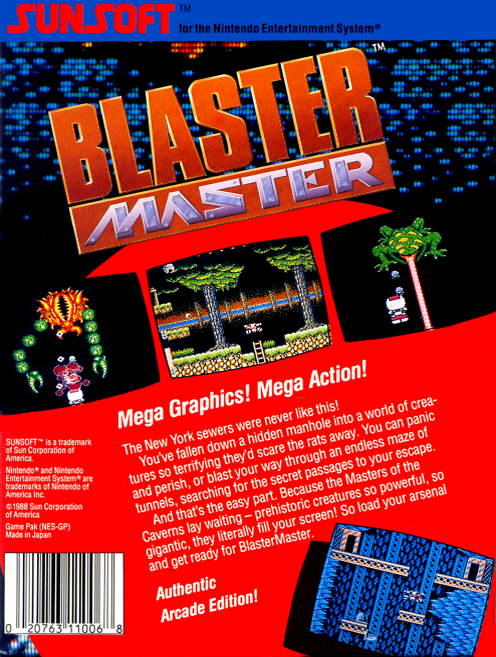 Blaster Master (Nintendo NES)