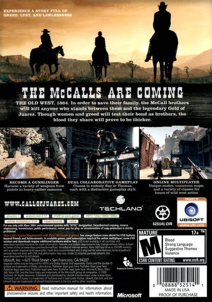 Call of Juarez: Bound in Blood (Xbox 360)