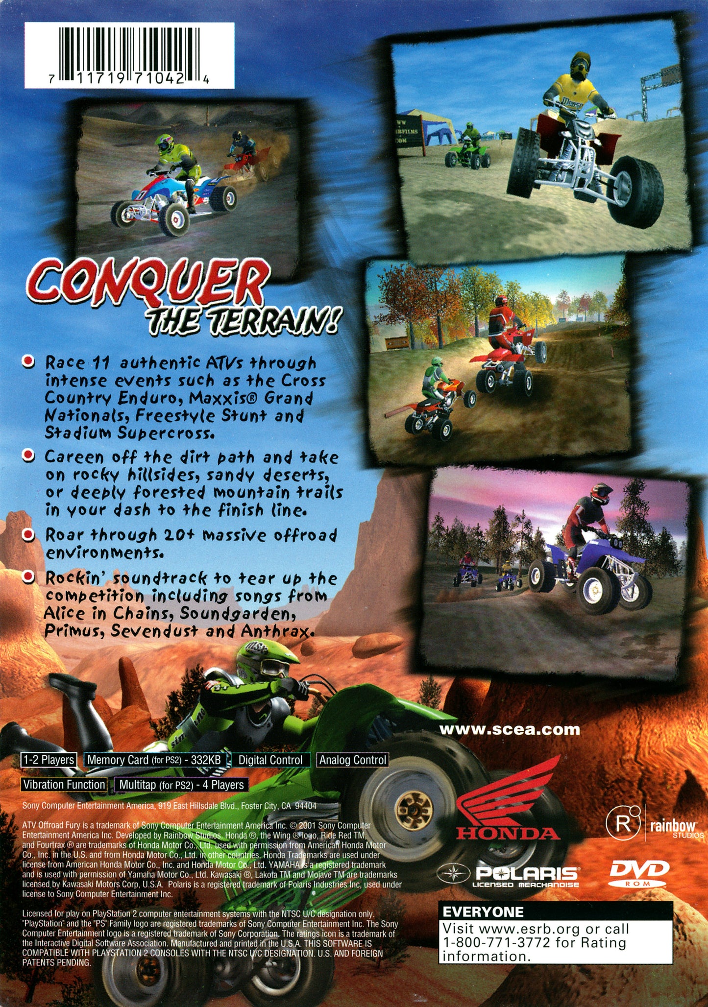 ATV Offroad Fury [Greatest Hits](PlayStation 2)