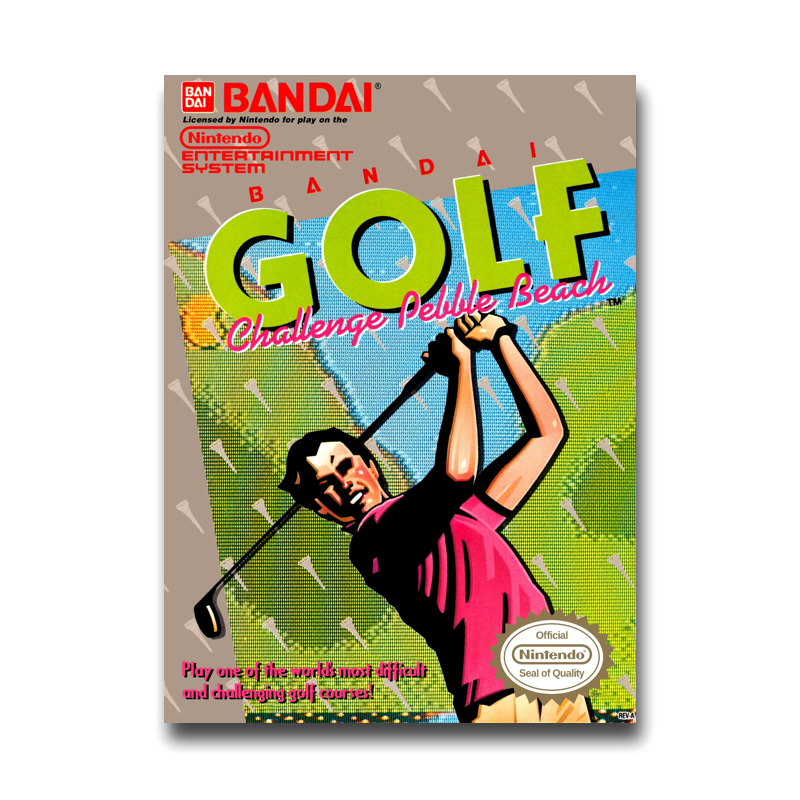 Bandai Golf: Challenge Pebble Beach (Nintendo NES)