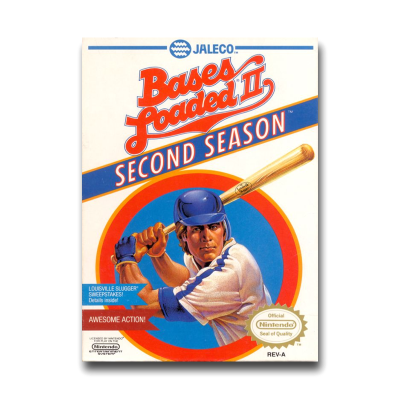 Bases Loaded II: Second Season (Nintendo NES)