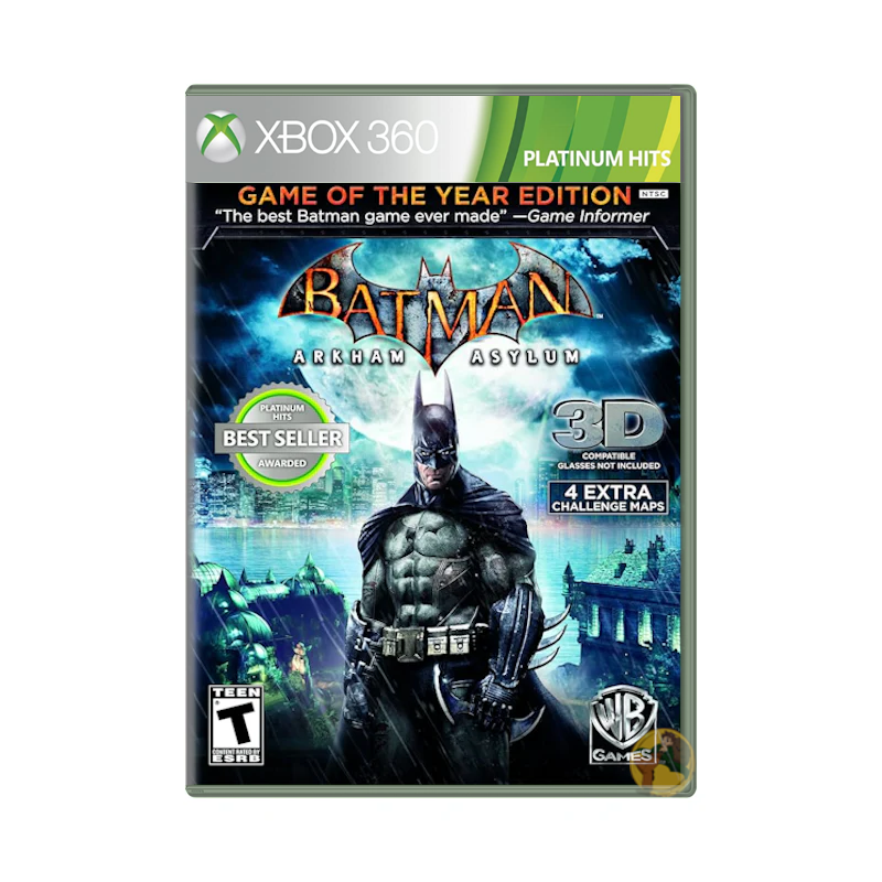 Batman: Arkham Asylum - Game of the Year Edition [Platinum Hits] (Xbox 360)