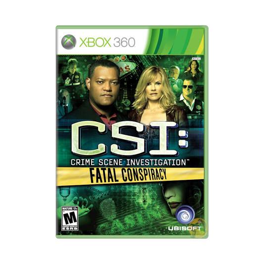 CSI: Crime Scene Investigation - Fatal Conspiracy (Xbox 360)