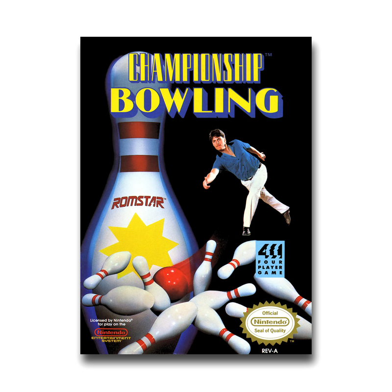 Championship Bowling (Nintendo NES)