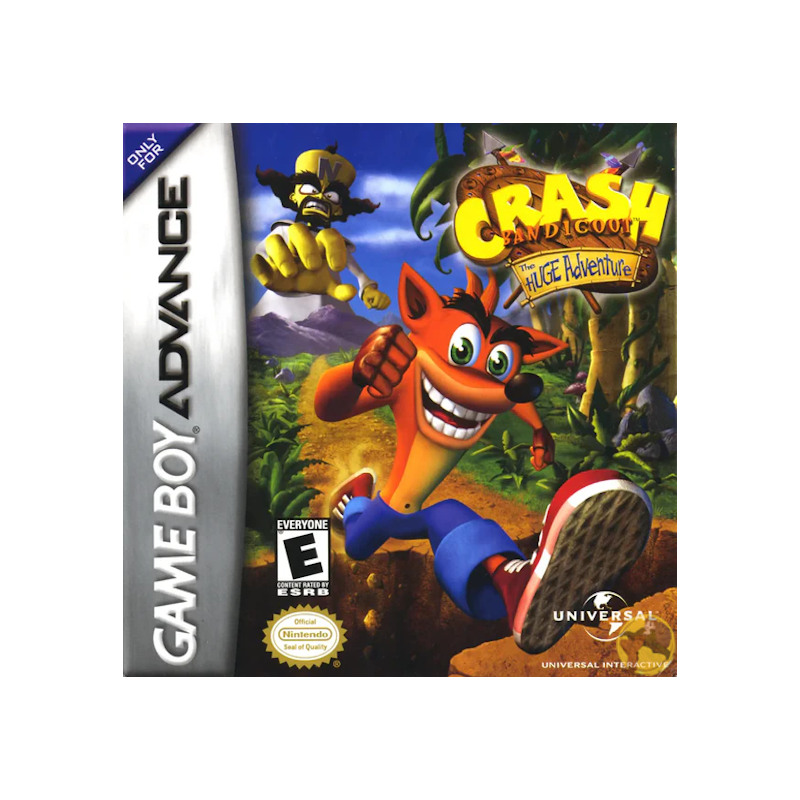 Crash Bandicoot: The Huge Adventure (Nintendo Game Boy Advance)