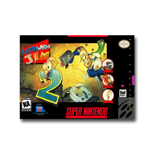 Earthworm Jim 2 (Nintendo SNES)