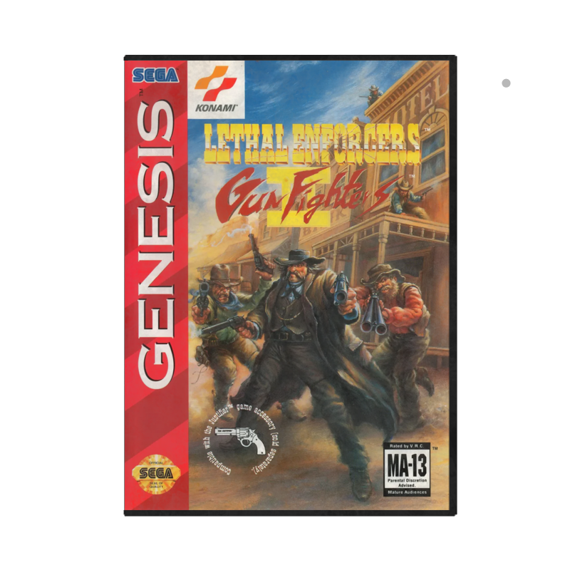 Lethal Enforcers II: Gunfighters (Sega Genesis)