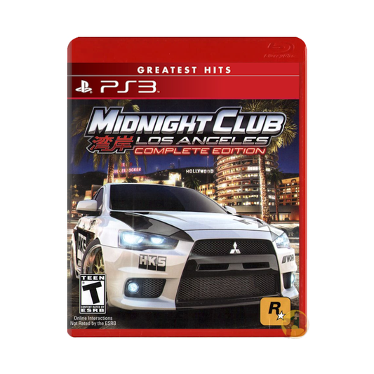 Midnight Club: Los Angeles - Complete Edition [Greatest Hits] (PlayStation 3)