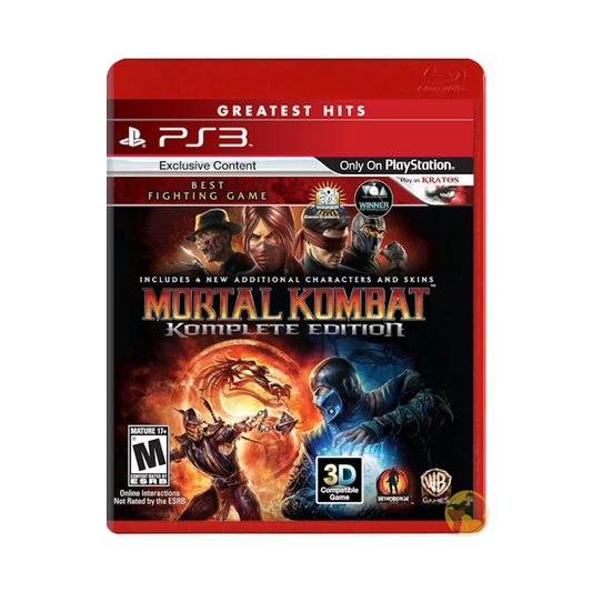 Mortal Kombat Komplete Edition [Greatest Hits] (PlayStation 3)