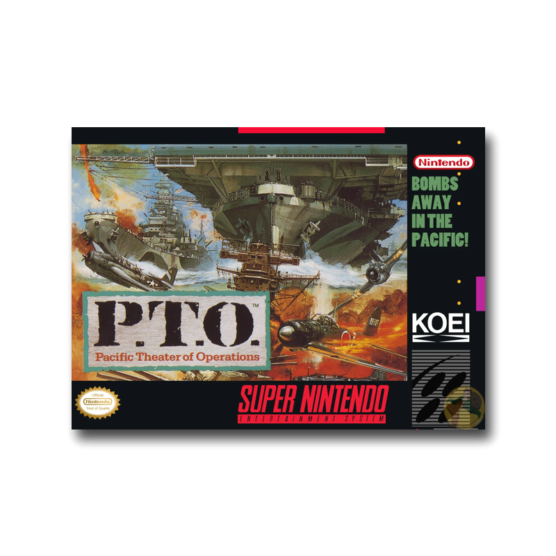 P.T.O: Pacific Theater of Operation (Nintendo SNES)