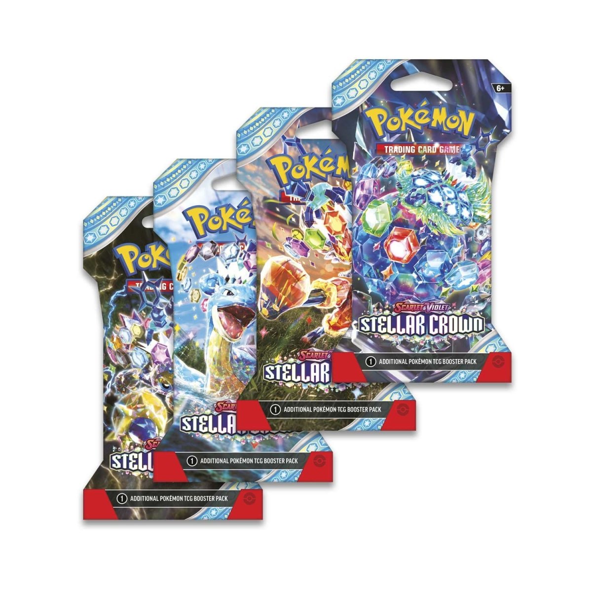 Pokémon TCG: Scarlet & Violet - Stellar Crown Sleeved Booster Pack (10 Cards)