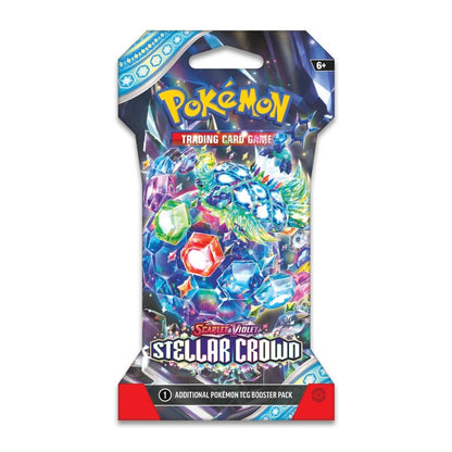 Pokémon TCG: Scarlet & Violet - Stellar Crown Sleeved Booster Pack (10 Cards)