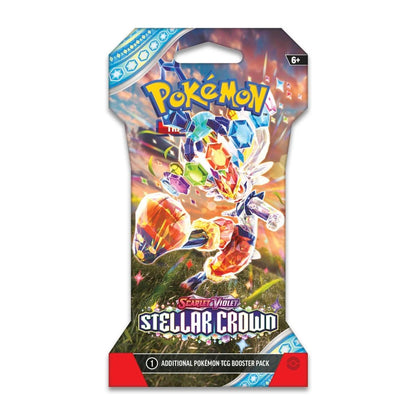 Pokémon TCG: Scarlet & Violet - Stellar Crown Sleeved Booster Pack (10 Cards)