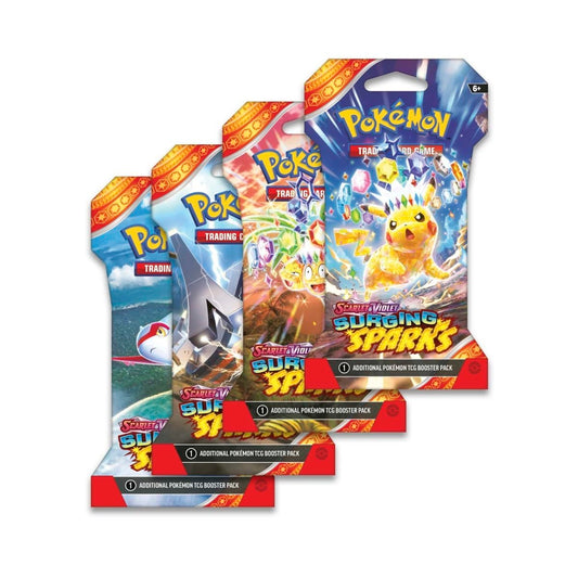 Pokémon TCG: Scarlet & Violet - Surging Sparks Sleeved Booster Pack (10 Cards)